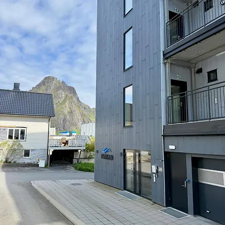 Modern With Balcony In The Center Of * Svolvær