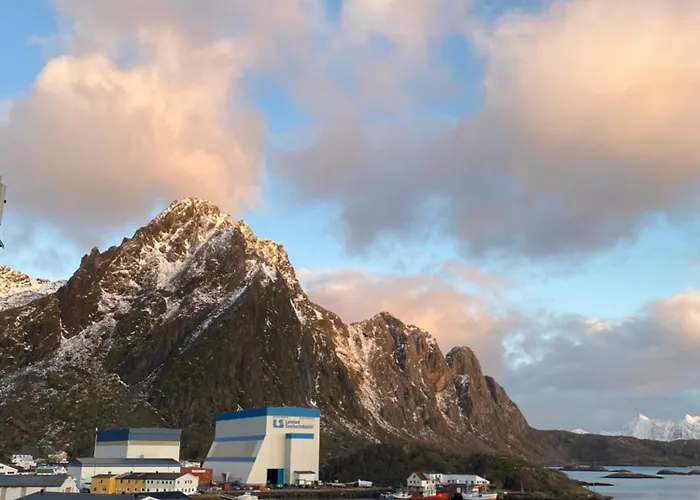 Modern With Balcony In The Center Of * Svolvær